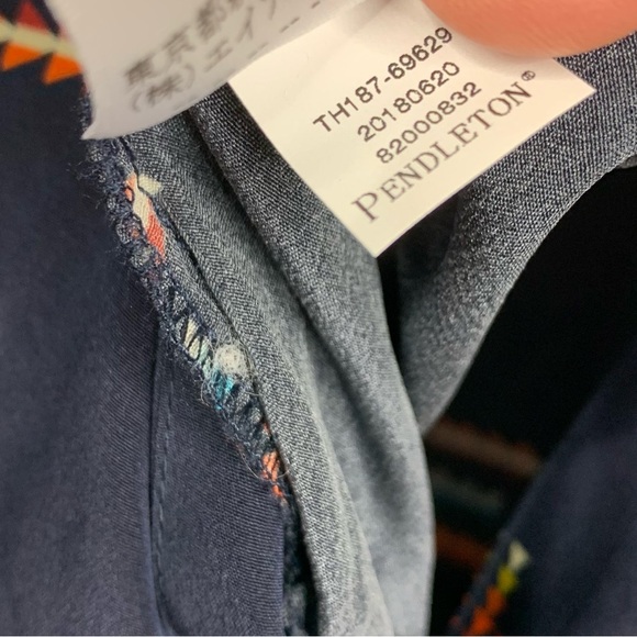 Pendleton Chief Joseph Silk One Piece Jumpsuit Size XL - Picture 15 of 15